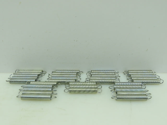 Lee Spring LE-049D-09-M 2.5 to 4.3" Music Wire Spring 13LB Zinc Plated Lot of 33