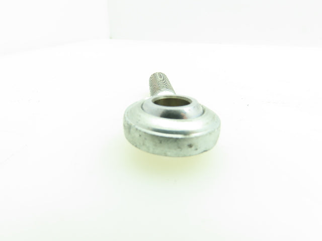 HML 6 3/8" Steel Precision Male Left Hand Thread 3/8-24 Rod End Lot of 4