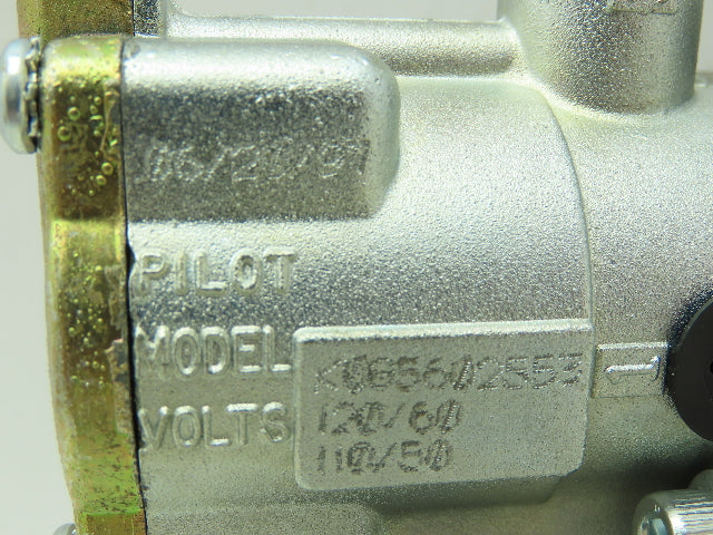Bellows N35054004 Pneumatic Solenoid Valve 3-Way 1/2"NPT 140PSI 110/120V Coil