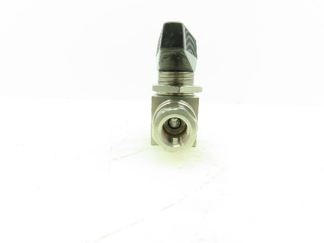 Whitey SS-83TF4 Hydraulic S.S. High Pressure Ball Valve 1500PSI 1/4"NPT TFE Seat