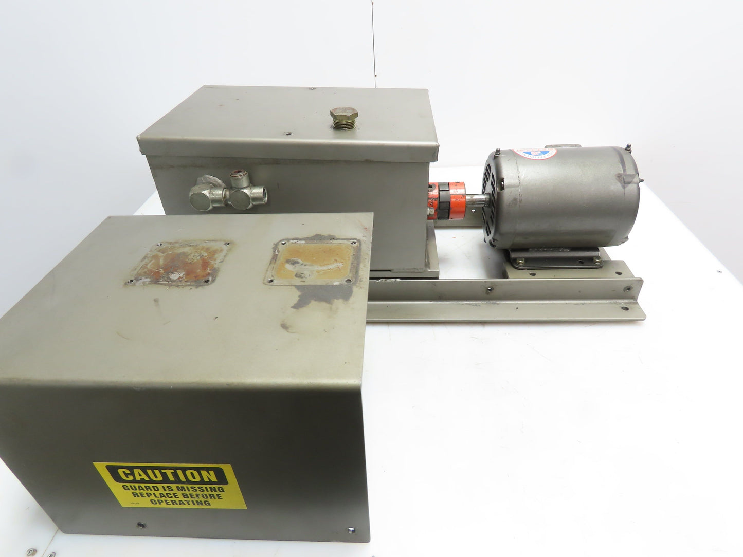 Baldor 1S4AAC 5 Gallon 1 Hp 1725RPM 3Ph 208-230/460V Hydraulic Power Unit