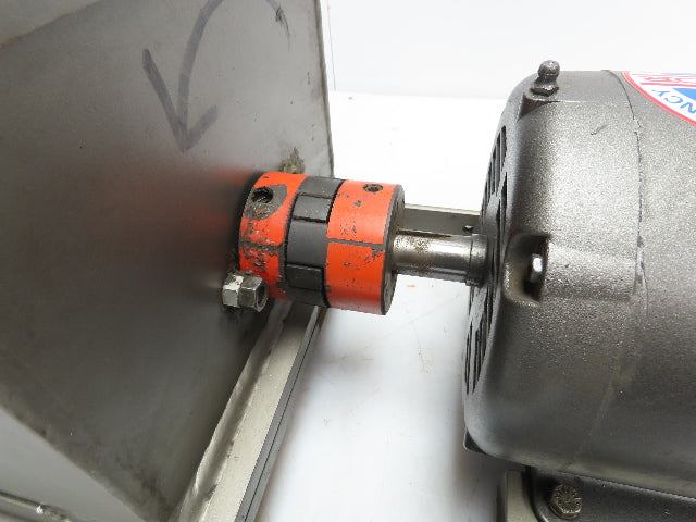 Baldor 1S4AAC 5 Gallon 1 Hp 1725RPM 3Ph 208-230/460V Hydraulic Power Unit