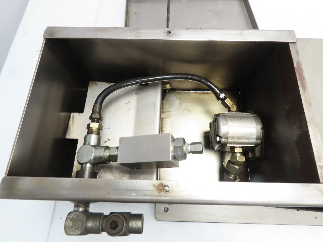 Baldor 1S4AAC 5 Gallon 1 Hp 1725RPM 3Ph 208-230/460V Hydraulic Power Unit