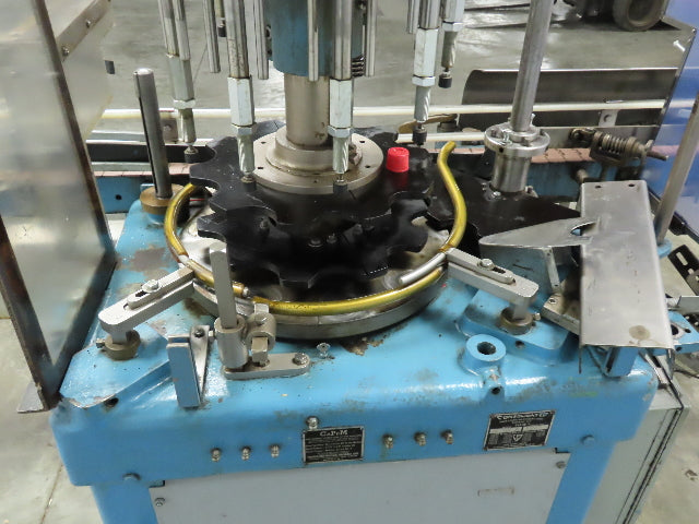 Consolidated Packaging Machinery CaPeM D-10-A Automated Bottle Capping Machine