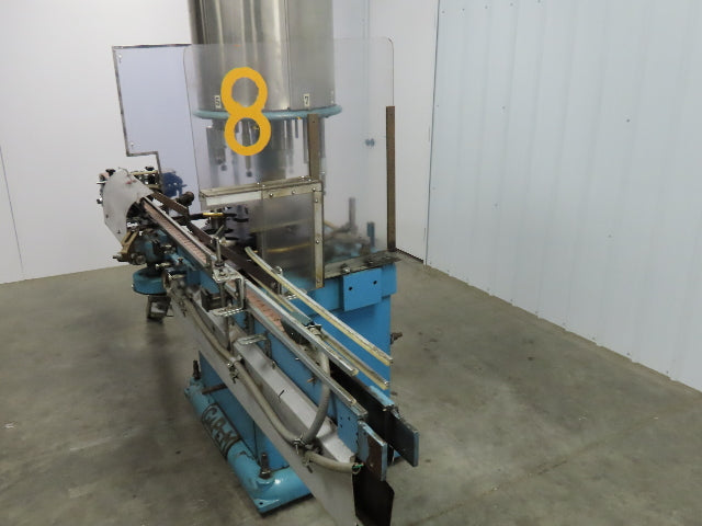Consolidated Packaging Machinery CaPeM D-10-A Automated Bottle Capping Machine