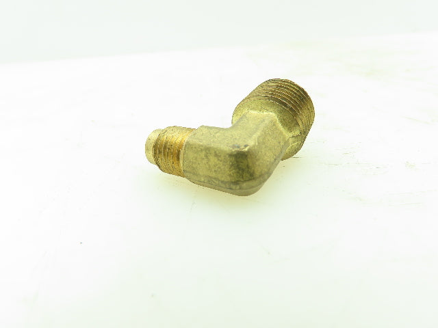 149F-4-6 Brass 45° Flare Male 90° Elbow 1/4" Tube x 3/8" NPT Lot of 12