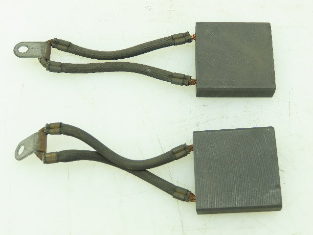 6001 Carbon Motor Brush 1-3/8"x 1-3/8"x 3/8" LOT OF 2