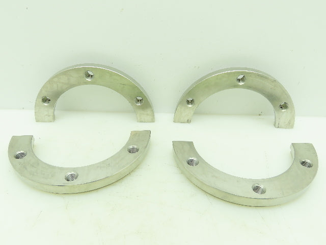 MPN6-1647807-01 6" Split Flange with Bolts 304 Stainless M12-1.75 Tread