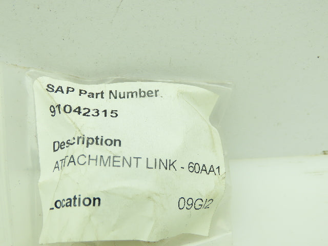 60AA1RL Connecting Link for RS-60 Chain NO. 60 Spring Clip Lot of 3
