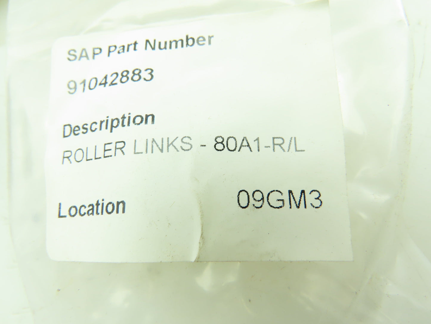 80A1-R/L Connecting Link Attachment Chain Link # 80 Cottered Lot of 9