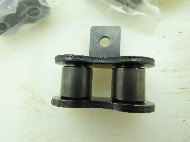 80A1-R/L Connecting Link Attachment Chain Link # 80 Cottered Lot of 9