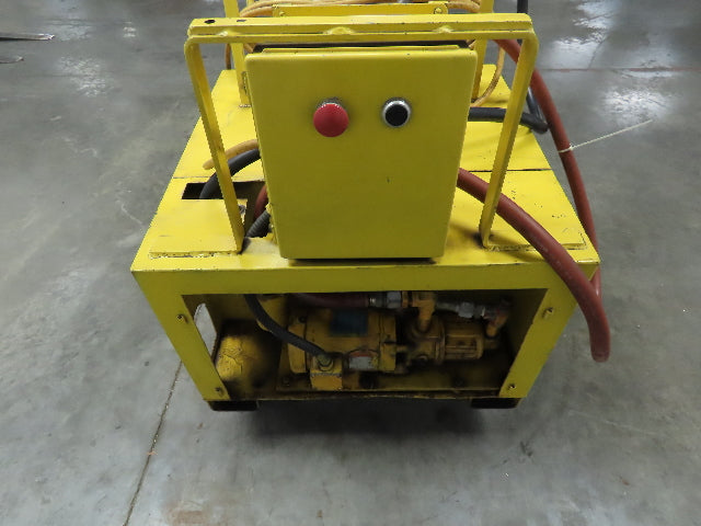 45 Gallon Portable Oil Storage Transfer Tank W/Ramoy Pump 1/2Hp 230/460V 3Ph