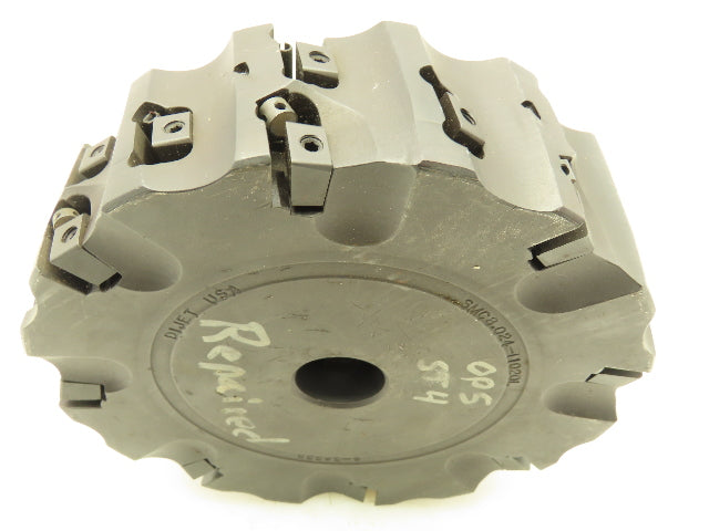 RK Tool Dijet SMC8.024-11020L Indexable Face Mill 24-Insert Triple Cutter 8" RH