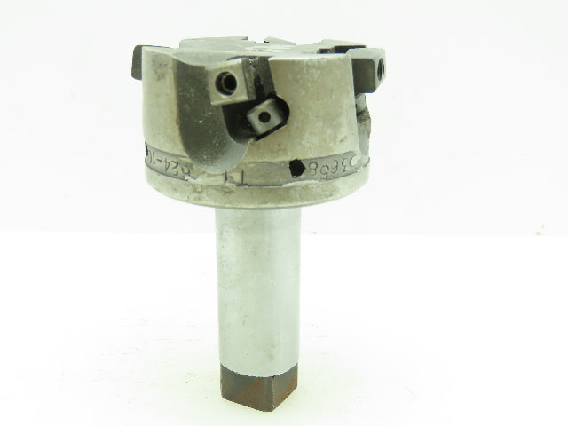 Dijet SMC2504 Indexable Face Mill 4-Insert Cutter 2.4" OD RH 1" Shaft