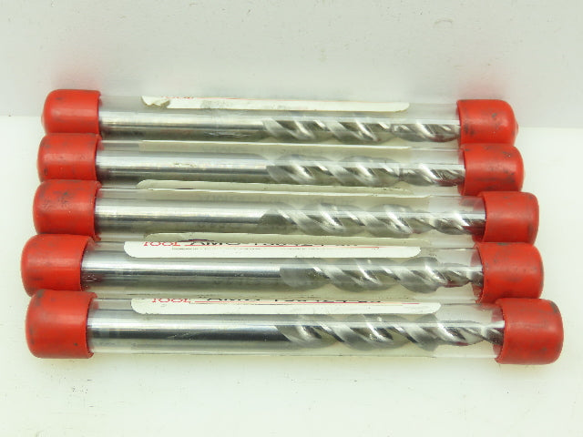 AMG 130424-05 Carbide 2-Flute Spiral Coolant Chamfer Step Drill 5.5x8mm LOT OF 5
