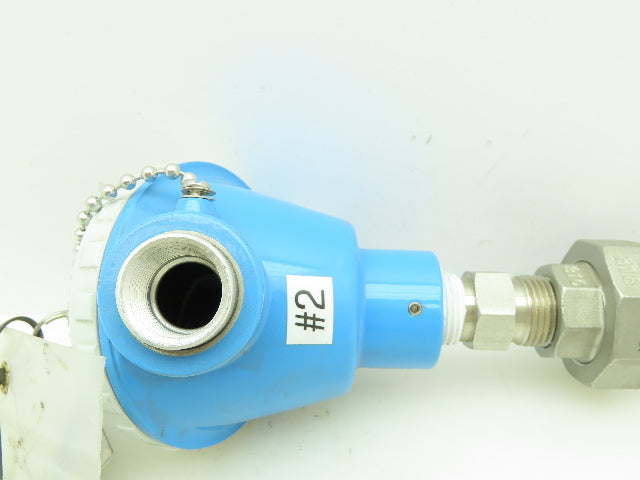 Endress+Hauser TH55-3Y2E2B31BK1 Temperature Sensor 9"Probe 0-1000°F 1221-8044T