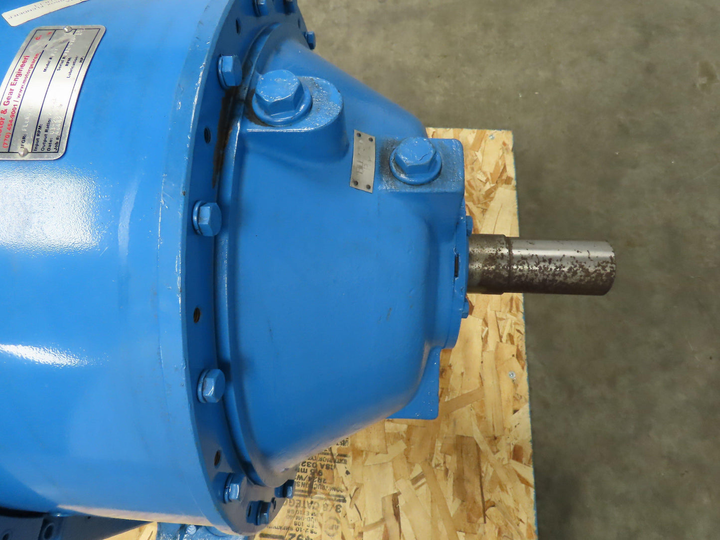 Flender PDF 150 Inline Gear Box Speed Reducer 256.3:1 Ratio