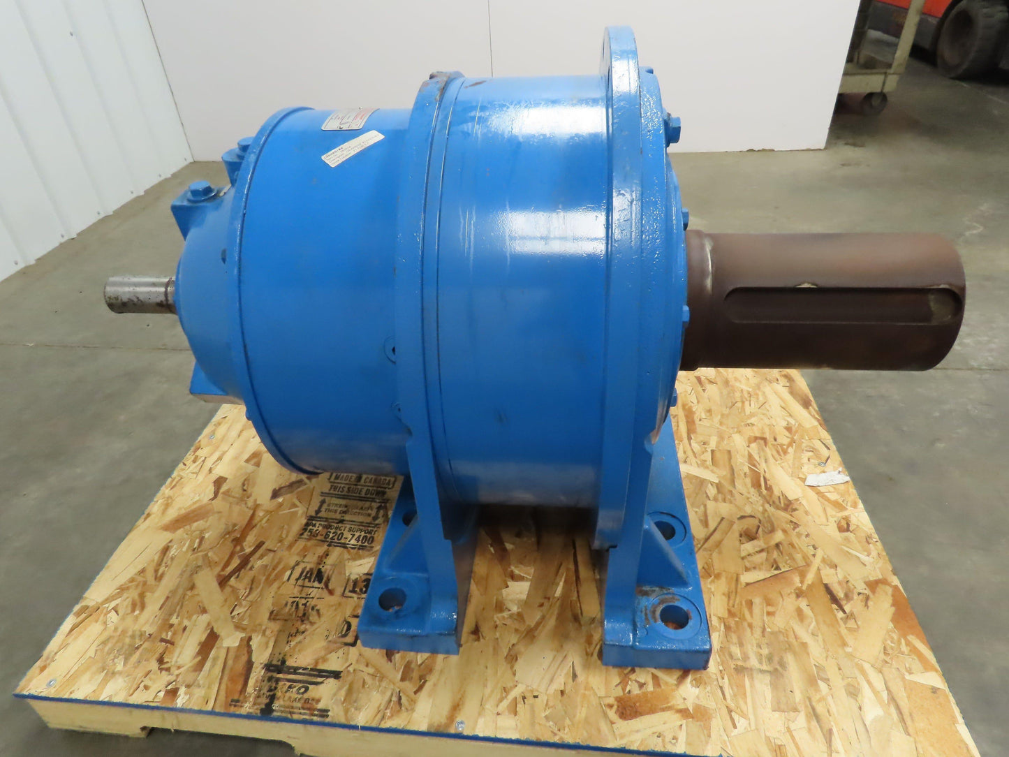 Flender PDF 150 Inline Gear Box Speed Reducer 256.3:1 Ratio
