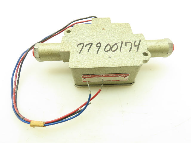SOR 14R3-TX3-N1-C1A-X Pressure Difference Switch 8-30PSI Adj Range 1/4"NPT