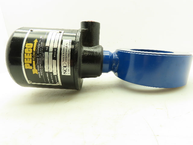 Peeco ET-F Flow Switch 3" ID Flange 1 7/8" Wafer Style 600PSI 300F Max
