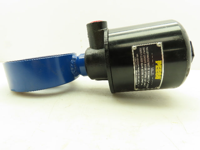 Peeco ET-F Flow Switch 3" ID Flange 1 7/8" Wafer Style 600PSI 300F Max
