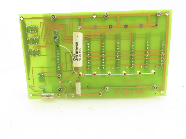 Eberline 11168-D01E Slot Cage Chassis 7-Card Adjustable Voltage On/Off Switch