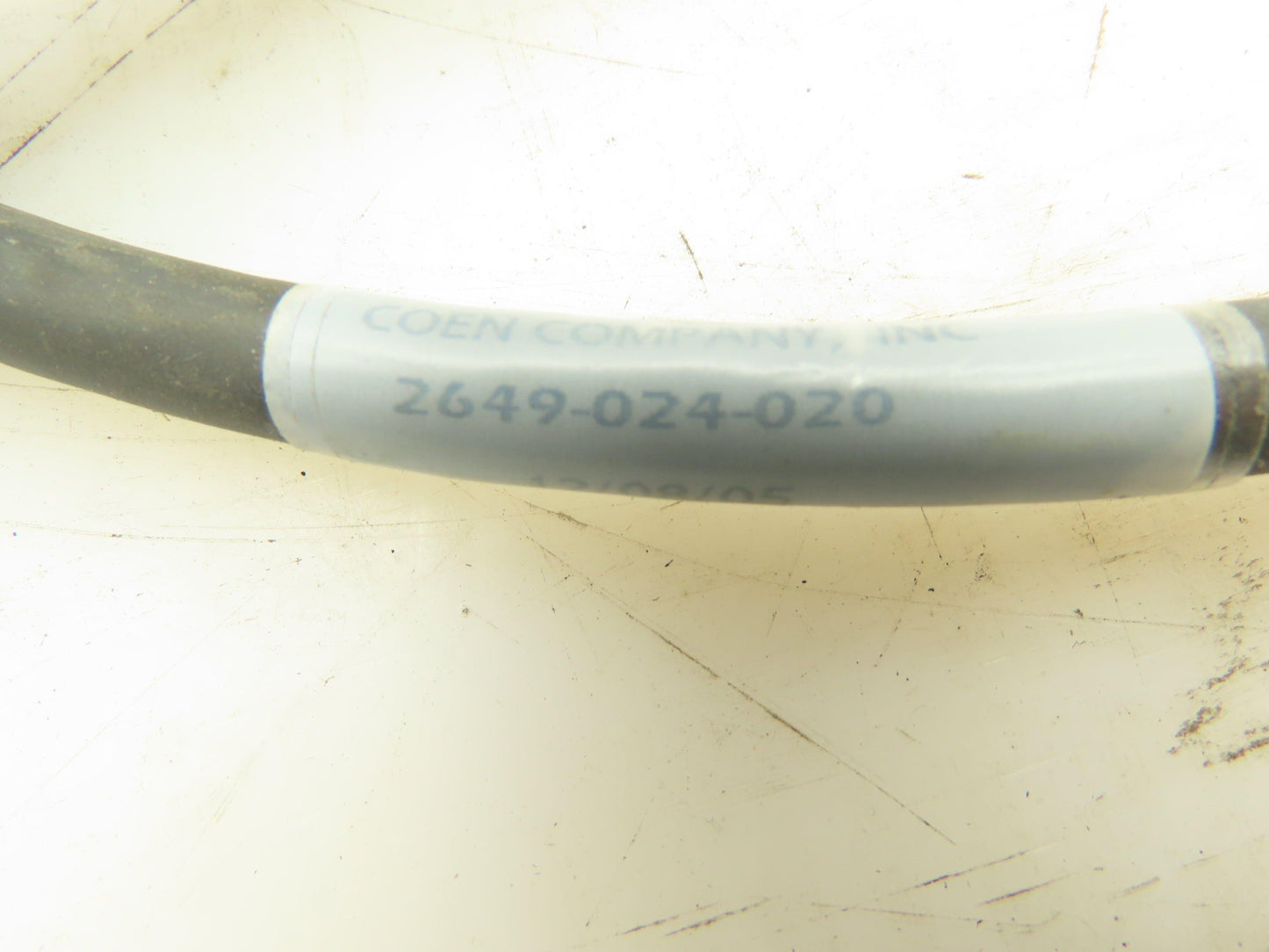 Coen 2649-024-020 Amphenol Circular MIL Spec Connector w/18' 20AWG 300V Cord