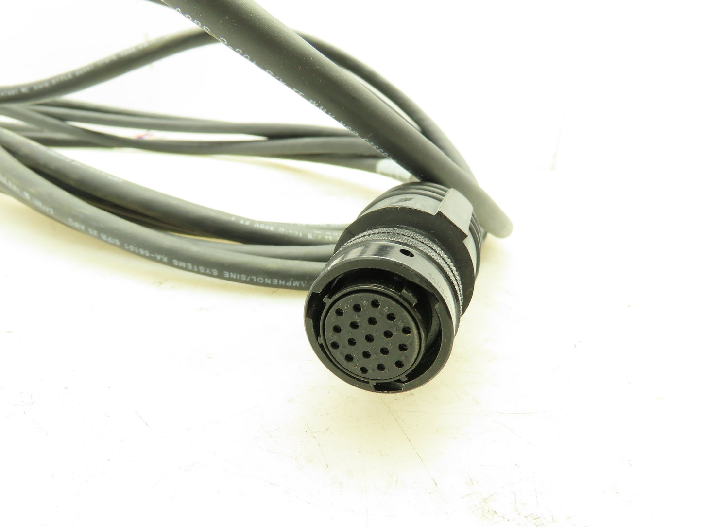 Coen 2649-024-020 Amphenol Circular MIL Spec Connector w/18' 20AWG 300V Cord
