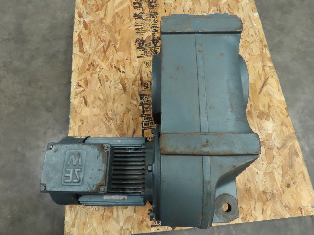 Sew Eurodrive FA97DV112M4 Gear Motor 127.4 Reducer 14rpm 5.4Hp 460V 3PH DFV112M4