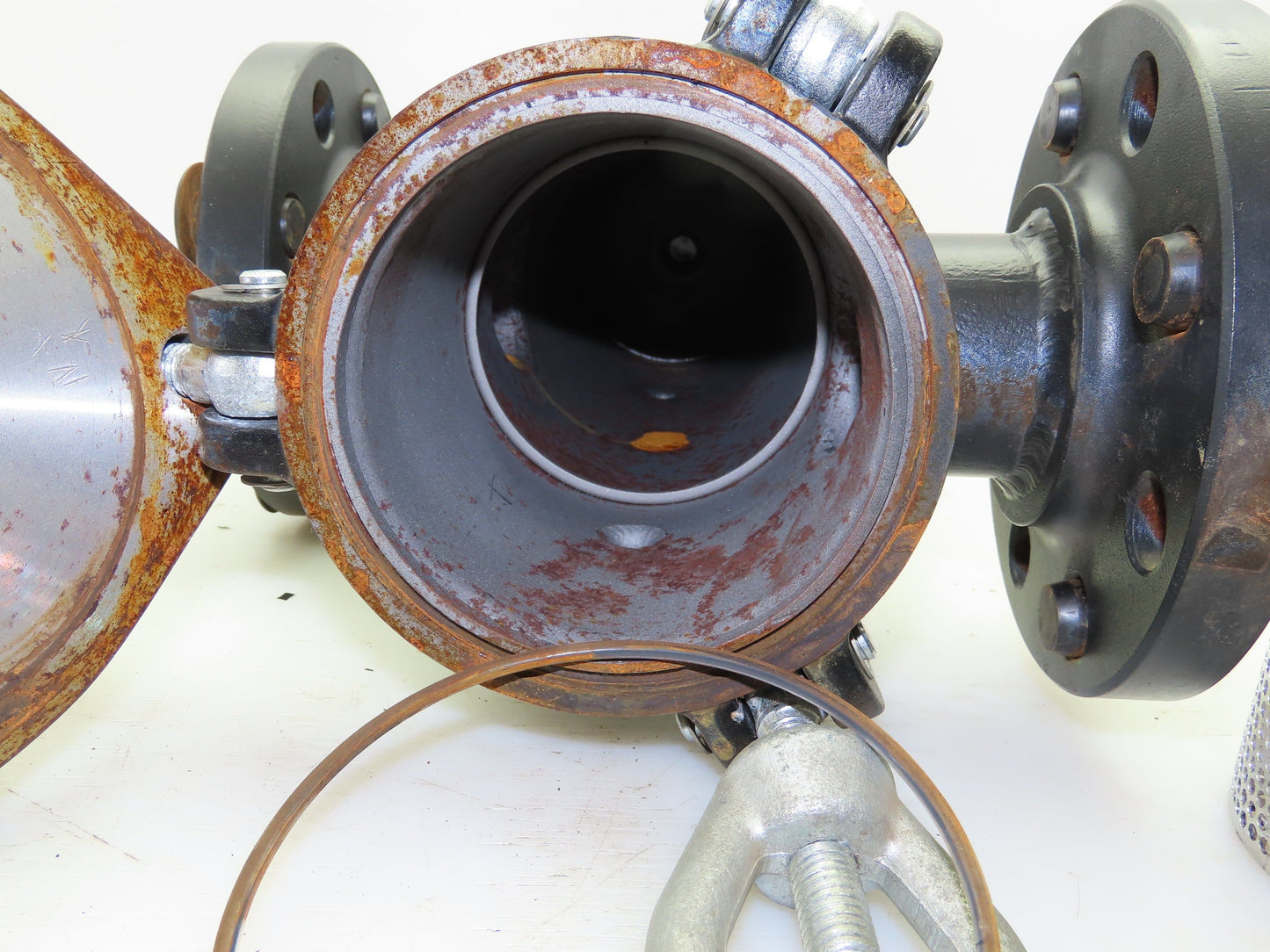 Rosedale 4-12-2F-2-300-CTEVNPBC Basket Strainer Bag Filter Vessel 12"X 4" 300psi