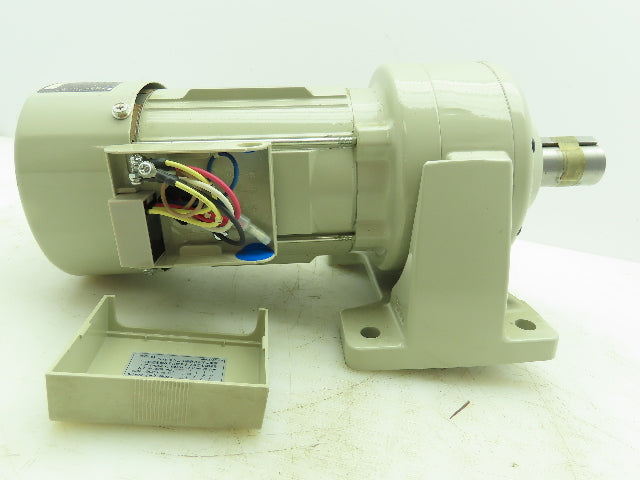Sumitomo CNHM02-5097-B-71 Induction Gearmotor 1/4 Hp 71:1 24.64rpm 200-230v 3ph