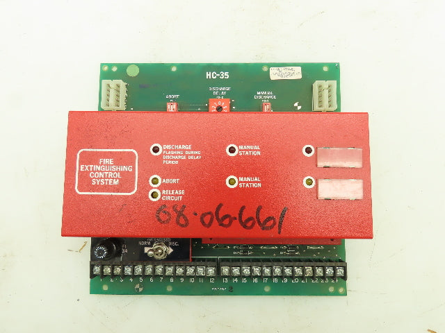 Cerberus Pyrotronics 580-185631 Fire Alarm HC-35 Fire Extinguishing Control Unit