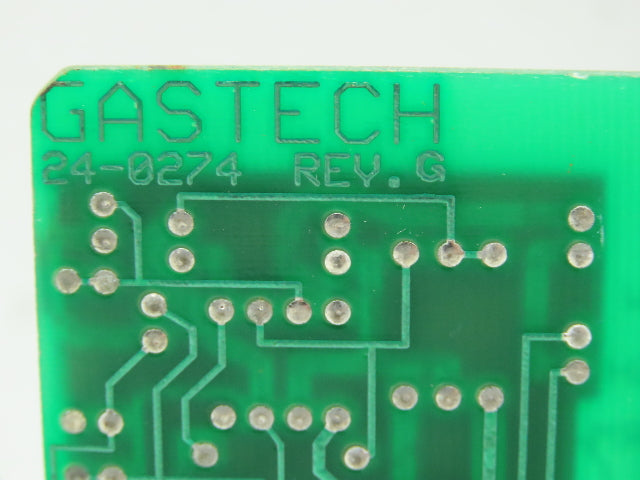 Gas Tech 24-0274 REV G Oxygen Circuit Board Detector Module B12