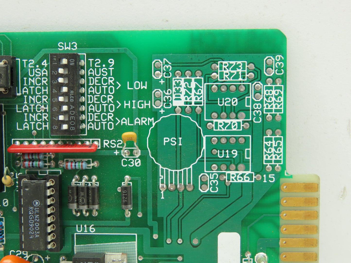 Gas Tech 24-0274 REV G Oxygen Circuit Board Detector Module B12