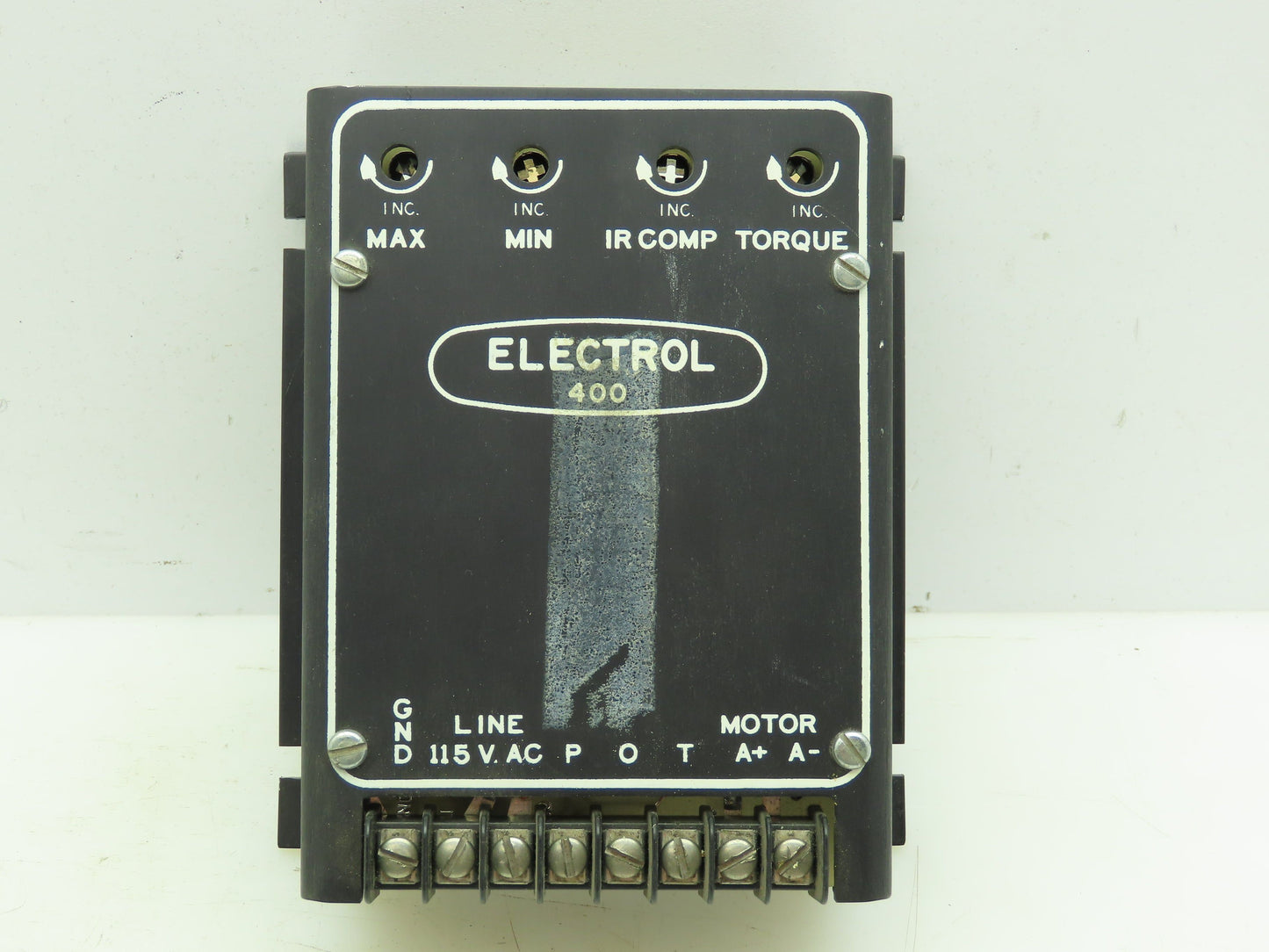 Electrol C-50-U-400-CM DC Motor Controller 115VAC Input 90 VDC Type