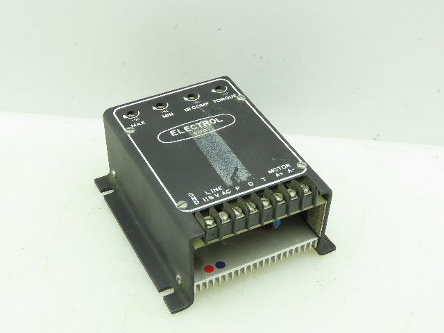 Electrol C-50-U-400-CM DC Motor Controller 115VAC Input 90 VDC Type