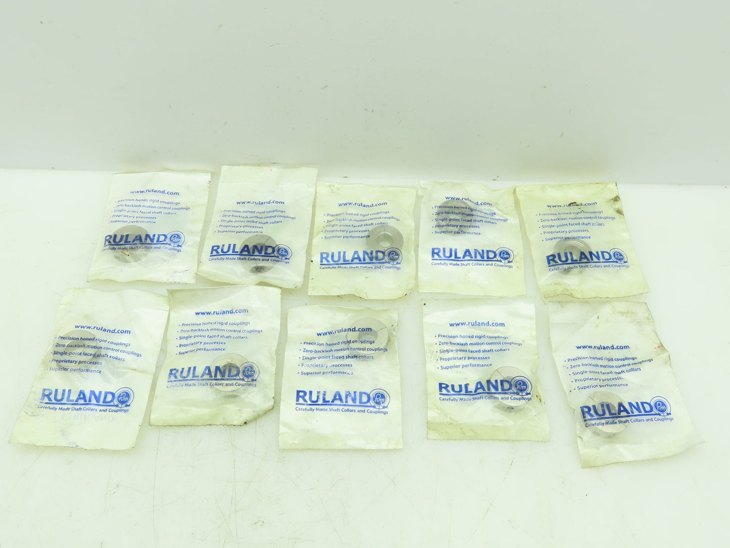 Ruland SP-8-SS 1/2" Stainless Split Shaft Collar Clamp Nomar Locking Lot of 10