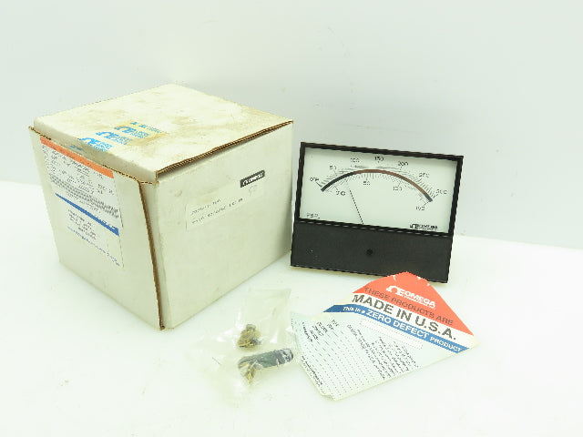 Omega 7055 7055J300 Shielded Meter Temperature Indicator 0-300°F/0-150°C