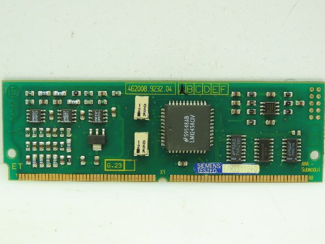 Siemens 462008.9232.04 Servo SimoDrive Daughter Board Circuit Board Card