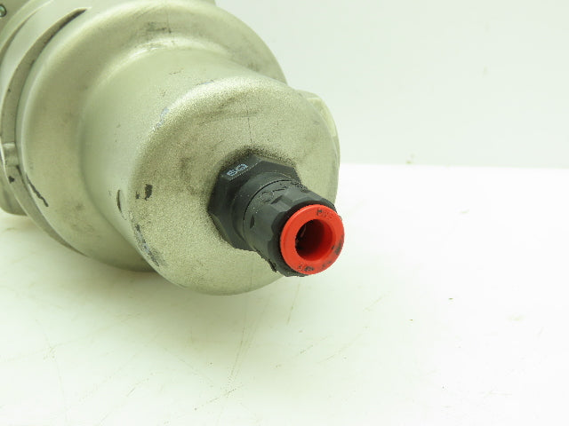 SMC AFF11C-N06D-T Main Air Line Pneumatic Filter 3/4" NPT w/Indicator + Drain