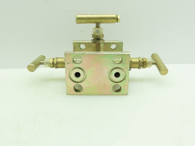 Anderson & Greenwood Co 02-2565-540 Hydraulic Manual Instrument Manifold 6000PSI