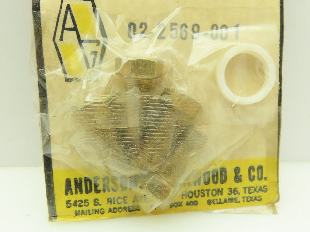 Anderson & Greenwood Co 02-2565-540 Hydraulic Manual Instrument Manifold 6000PSI