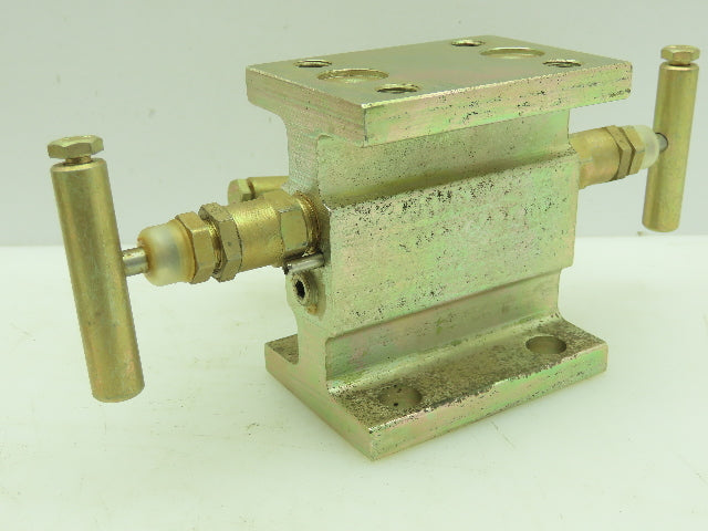 Anderson & Greenwood Co 02-2565-540 Hydraulic Manual Instrument Manifold 6000PSI