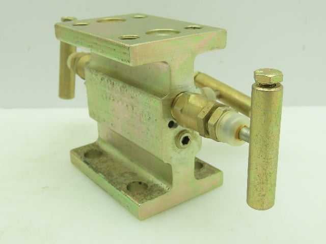 Anderson & Greenwood Co 02-2565-540 Hydraulic Manual Instrument Manifold 6000PSI