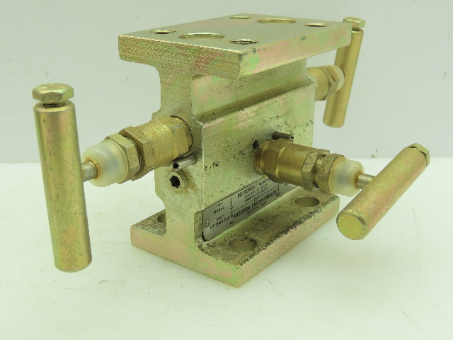 Anderson & Greenwood Co 02-2565-540 Hydraulic Manual Instrument Manifold 6000PSI
