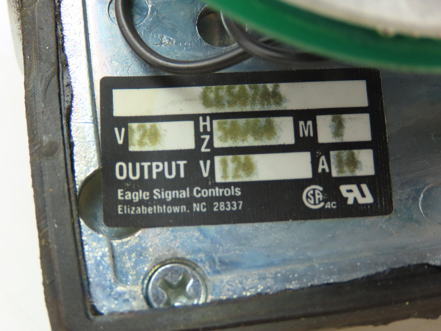 Eagle Signal CE507A6 CYCL-FLEX Analog Dial Reset Timer 0-30 Sec 120V Panel Mount