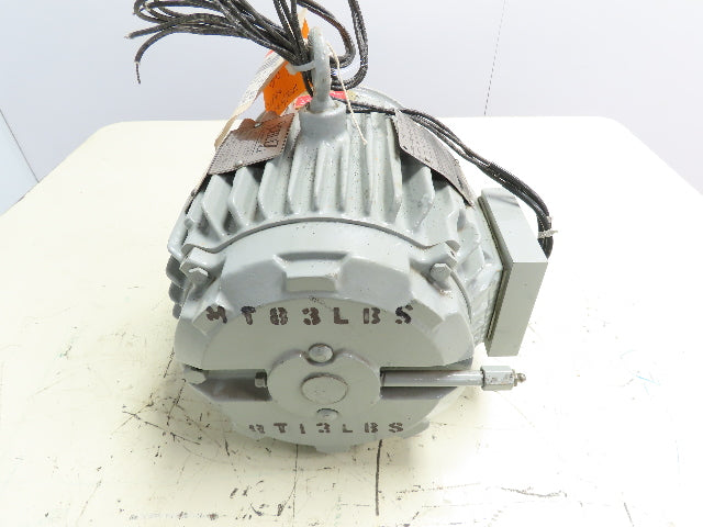 Westinghouse Electric Motor 1.5-2.6HP 460V 3PH 182TCZ Frame TBAM 1160 RPM
