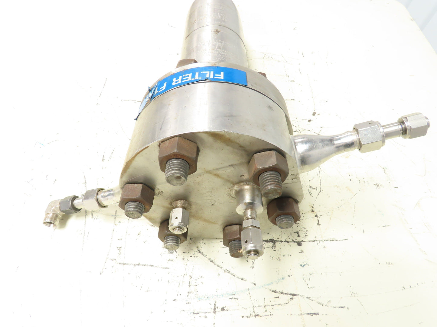 Pall Trinity 4HD4886-1118 Stainless Filter Housing 3000PSI 1/2" Ball Valve