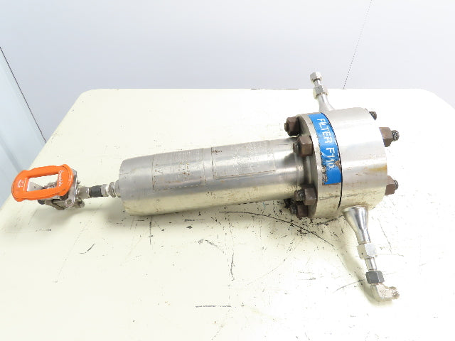 Pall Trinity 4HD4886-1118 Stainless Filter Housing 3000PSI 1/2" Ball Valve