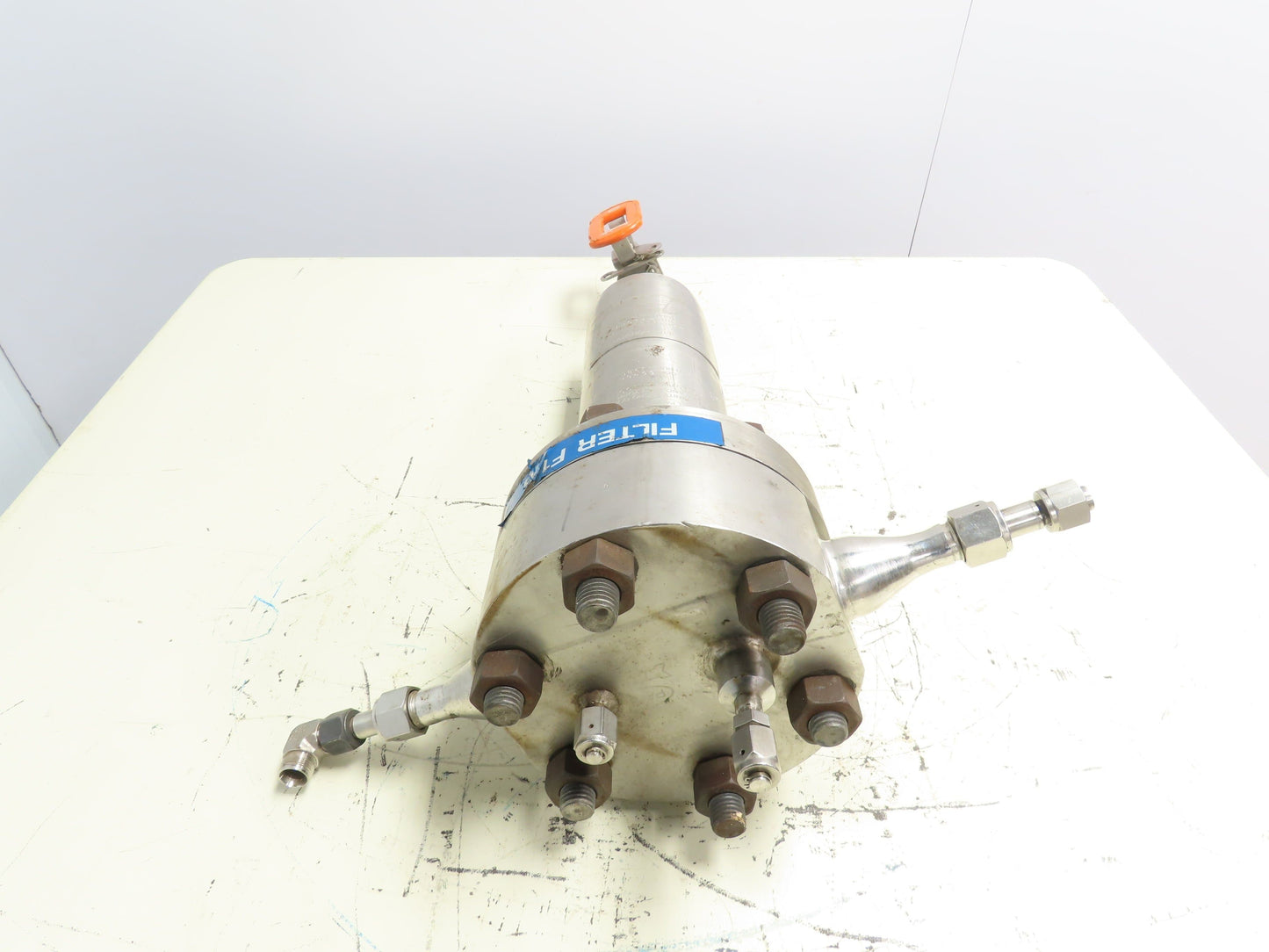 Pall Trinity 4HD4886-1118 Stainless Filter Housing 3000PSI 1/2" Ball Valve